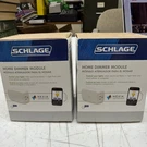 2 Two New In Box Schlage Home Dimmer Module Z-wave. Fixed Price $39.89.