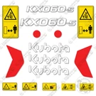 Fits Kubota KX060-5 Decal Kit Mini Excavator 7 Year Outdoor 3M Vinyl!. Fixed Price $109.95.