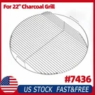 7436 Hinged Grill Grate 21.5 Weber 22 Charcoal Kettle Master Touch Performer. Fixed Price $32.99.