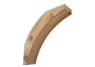 Ekena Millwork 6X22X22 Thorton Knee Brace Western Red Cedar Rough Sawn. Fixed Price $49.99.
