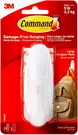 3M Command Large Designer Hook, White, 1 Wall Pack. Fixed Price $7.49.