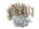 Goldenwarm 25 Pack 3-1/4 Inch Hole Center Stainless Steel Cabinet Handles. Fixed Price $32.89.