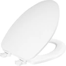 New Church Toilet Seat Elongated Easy Clean Hinges Durable White Fast Shipping. Fixed Price $40.85.