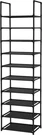 10-TIER Shoe Rack,space Saving Storage Tall Organiser Shelf No.... Fixed Price $28.40.