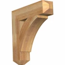 Ekena Millwork BKT04X18X18THR04RWR Thorton Craftsman Rough Sawn Bracket, 4"X 18". Fixed Price $61.71.