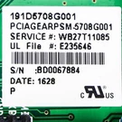 WB27T11085 Geh Frame Board Asm. Fixed Price $256.80.