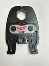Milwaukee Press Jaw: 1 Pipe, Copper (plumbing)/stainless Steel, Compact Tool. Fixed Price $100.80.