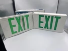 New Lithonia Lighting Led Exit Sign W/ Extra Face Plate Exg El 120/277 Nos. Fixed Price $24.99.