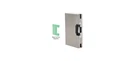 Brushed Stainless 6" X 10" Lh/rhr Custom Center Lock Glass Keeper With Deadlat. Fixed Price $2134.60.