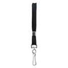 Sicurix Flat Lanyard W/hook, 36, Nylon, Black, 100/PACK. Fixed Price $69.20.