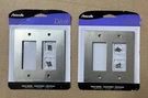 Amerelle Barnard Gang Rocker Metal Wall Plate - Brushed Nickel (2PK). Fixed Price $15.99.