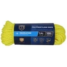 Mibro Group (the) 643681 Twisted Braided Tg 1/4X100YEL Poly Rope. Fixed Price $22.01.