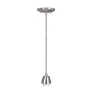 Aspen Creative Ceiling Pendant Fixture 21037-11A Light Satin Nickel Industrial. Fixed Price $16.99.