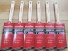 Wooster 5221-2 Silver Tip 2" Inch Angle Sash Paintbrush 6 Pack Lot Of. Fixed Price $31.09.