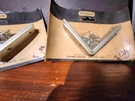 Stanley Corner Braces Cd 997K ...2 1/2 " Lot. Fixed Price $23.00.