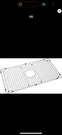 Serene Valley Sink Bottom Grid 27-9/16" X 14-7/16" Centered Drain SVH2815C. Fixed Price $25.00.