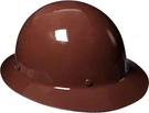 Msa Skullgard Full-brim Hard Hat, Staz-on Suspension, Radiant Heat 350F, Brown. Fixed Price $191.16.