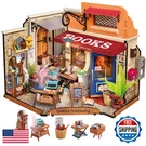 Rolife Diy Miniature House Kit 1:20 Scale Bookstore, Building. Fixed Price $79.06.