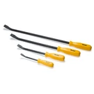Titan 17101 Pry Bar Set, Forged Carbon Steel, Polypropylene Handles, 4PCS. Fixed Price $28.91.