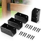 Pcs Stainless Steel Deck Railing Brackets Connectors 2X4 2X.... Fixed Price $32.00.