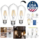 Elegant ST19 Dimmable Led Bulbs, Warm White 2700K, 4W/40W Equivalent - 3 Pack. Fixed Price $29.39.