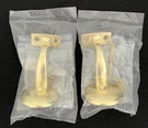 Stanley National Hardware Lot Of 2 -die Cast Zinc Polished Brass Handrails New. Fixed Price $9.05.