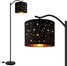 Boostarea Floor Lamp For Living Room,led Arched Tall Modern Standing With. Fixed Price $93.99.