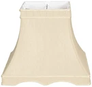 Royal Designs Square Bell With Gallery Designer Lamp Shade, Beige, 5.75X10X10.5-. Fixed Price $48.78.