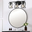 Mavcadonf 3-LIGHT Ul Certified Bathroom Vanity Light, Matte Black Farmhouse W.... Fixed Price $139.14.