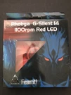Phobya Red Silent 14 Case Fan 1100 Rpm Mod Gaming. Fixed Price $24.99.