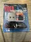 Leviton Video Signal Amplifier 10 Db 75 Ohm Cable Vcr Single Outlet 831-C5551. Fixed Price $22.75.