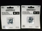 Amerimax 2-PACK #8 Phillips Drive Sheet Metal Screws Steel 3/8 In. L, Per Box. Fixed Price $8.98.