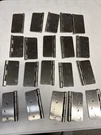 Lot Of 10 Sets - Deltana By 1/4 Radius Ball Bearing Door Hinges S44R4BB1. Fixed Price $52.00.