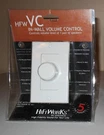 Hifi Works By Sonance Hfw Vc In-wall Volume Control For 1 Pair Of Speakers (a). Fixed Price $25.00.