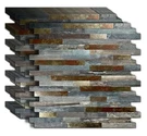 10-SHEET Peel And Stick Backsplash Pvc Metal Tile Self-adhesive Wood Grai. Fixed Price $82.75.