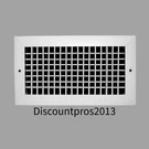 Proselect PSAVHOBW16X 16X8 Aluminum Sidewall Register W/ Opposed Blade Damper. Fixed Price $50.00.