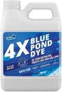 4X Blue Pond Dye - Transforms Murky Water To Natural Super Concentrated. Fixed Price $39.93.