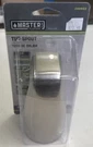 Master Plumber Universal, Satin Nickel Finish, Tub Spout 249933, W/ Adaptors. Fixed Price $26.00.