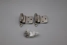 (4) Stanley Home Design Hardware BB8195 Spring Hinges, Satin Nickel, S826-289. Fixed Price $8.75.