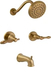 Design House 595728 Plumbing Oakmont Bath Shower Trim Valve Brushed Gold. Fixed Price $239.00.