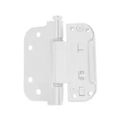 Brixwell Adjustable Set Hinge 4" Height, Non-removable Pin, Brass, White. Fixed Price $58.65.