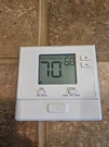 PRO1 T701 Digital Non Programmable Thermostat Heat Ac Blue Screen Working Tested. Fixed Price $12.95.