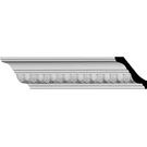 Ekena Millwork Endurathane Egg Dart Crown Moulding 2 3/4H X 1/8P 1/4F. Fixed Price $51.51.