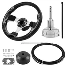 Qymopay Boats Steering System, 10FT Cable Outboard Kit 3/4" Standard.... Fixed Price $221.54.