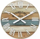 30" Wooden Multi-color Maritime Coastal Beach Large Roman Wall Clock (blue, 3.... Fixed Price $205.71.