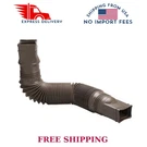 Amerimax Downspout Extension 55 Brown Flex 85019 Gutter Drain. Fixed Price $8.98.