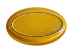 Vtg Creuset Enameled Cast Iron # 24 Au Gratin Casserole Pan Flame/saffron. Fixed Price $44.88.