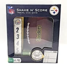 Pittsburgh Steelers Shake Score Travel Dice Game Masterpieces Nfl Collectible. Fixed Price $14.95.