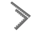 Gray Pvc Garage Flooring Trim Kit - 18.4" X. Fixed Price $38.86.