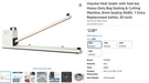 R- Pack Impulse Heat Sealer With Bar, Heavy-duty Bag Sealing & Cutting 30". Fixed Price $125.00.